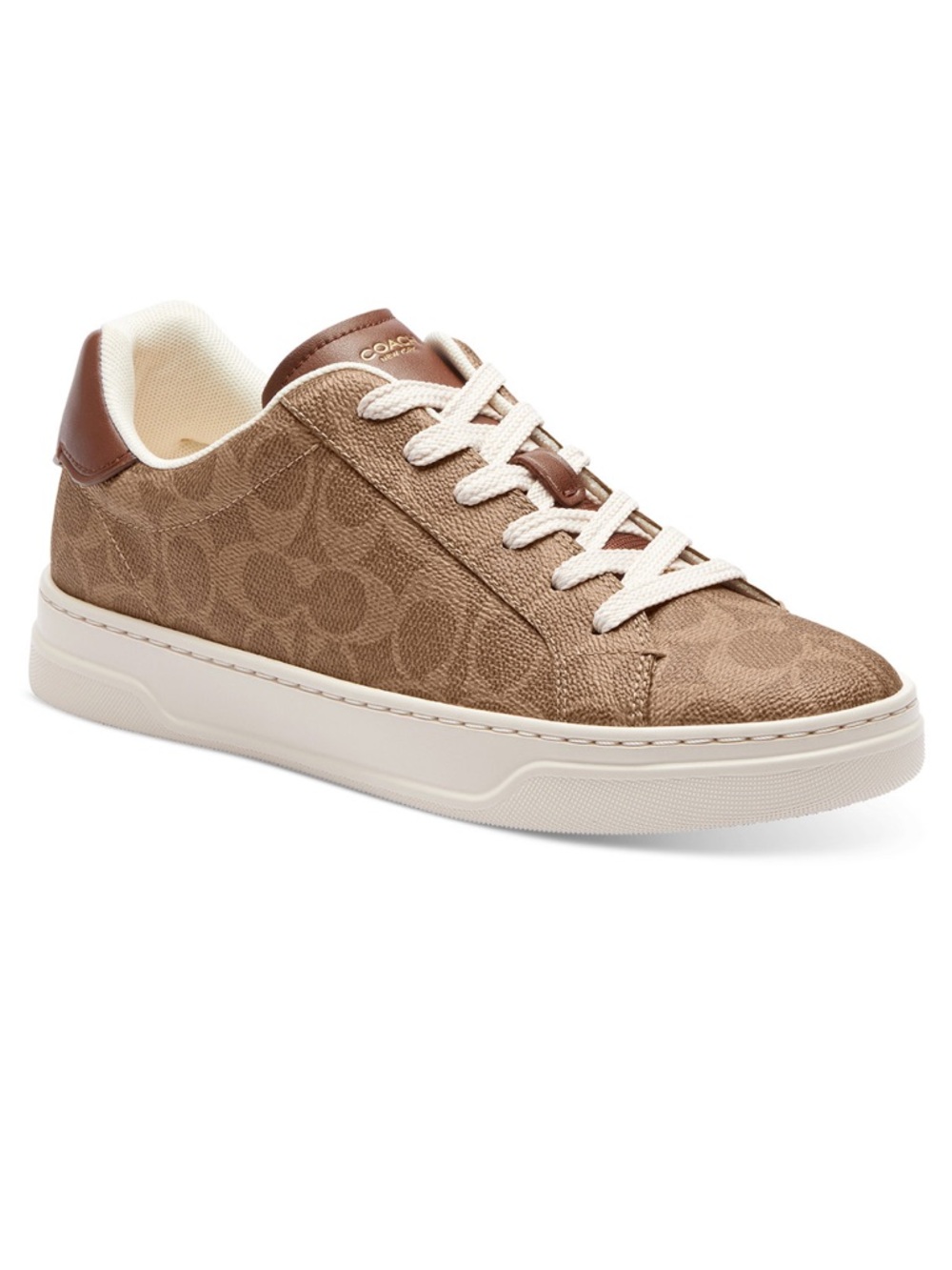 Coach G5061 Womens Lowline Luxe Low Top Logo Sneakers Shoes Size 6.5